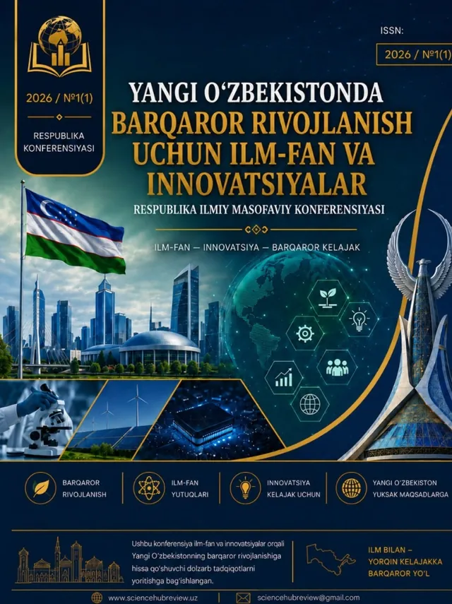 Yangi O'zbekistonda barqaror rivojlanish uchun ilm-fan va innovatsiyalar